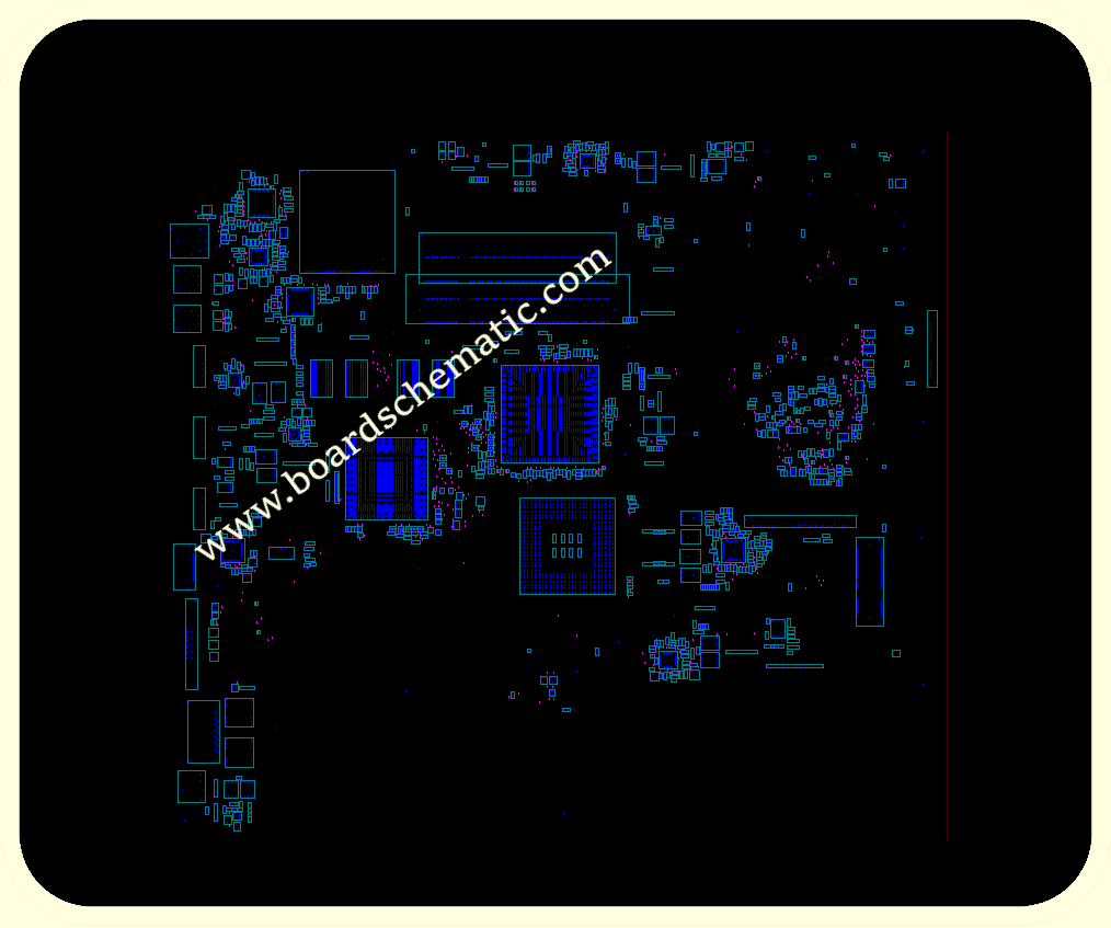 Acer Aspire 7736 Board view Acer Aspire 7736 Board view